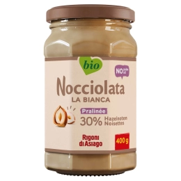 Pâte à tartiner Bianca noisettes BIO - 400g - Nocciolata