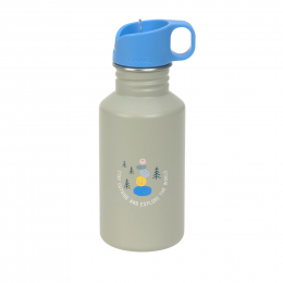 Gourde  inox  Sunny Explorer vert 500 ml Lassig
