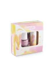 Coffret Trio Mésange - vernis, baume à lèvres et miroir - Namaki