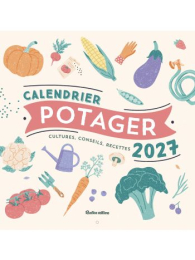 Calendrier mural potager 2027 - Rustica