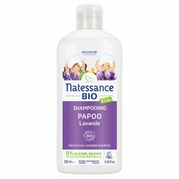 Shampooing protecteur papoo lavande - tous types de cheveux (dès 3 ans) 250 ml Natessance