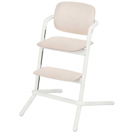 Chaise haute en bois et blanc - Lemo - Cybex