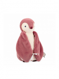 Peluche à bruits blancs manchot rose - Kaloo