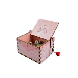 Boite en bois pour Manivelle Ballerine Trousselier