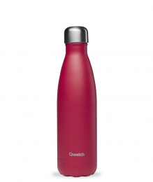 Bouteille Isotherme 500ml Framboise Matt Qwetch