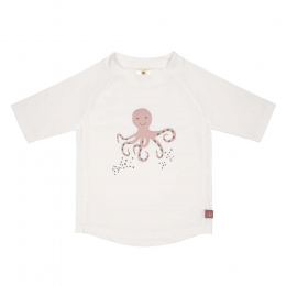 T-shirt Anti-UV Manches Courtes Octopus Blanc Lassig