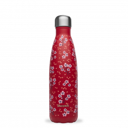 Bouteille Isotherme 500ml Hanami rouge Qwetch