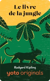 Le livre de la jungle carte pour yoto