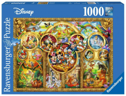 Puzzle 1000 p - Les plus beaux thèmes Disney Ravensburger