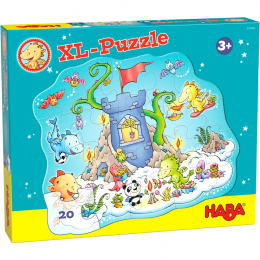 Puzzle XL Fête chez les dragons Haba
