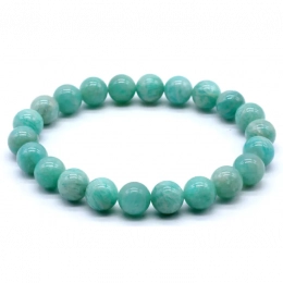 Bracelet Amazonite Extra perles 8mm