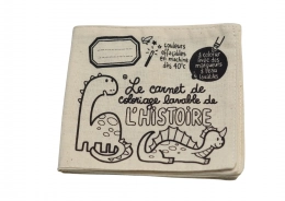 Cahier de coloriage lavable L'Histoire Cléo