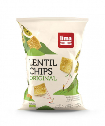 Chips lentilles original 90gr Limas