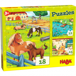Puzzles Animaux de la ferme Haba