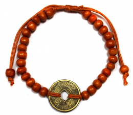 Bracelets Feng shui de Bali Bracelets Fend shui -Orange