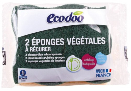 Eponges végétales à récurer - Ecodoo