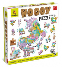 Woody Puzzle Licornes LUDATTICA