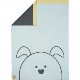 Couverture en coton  75 x 100 cm - Chums chien - Lassig