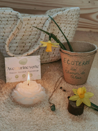 Le Panier du Renouveau – Rituel de Printemps - Panier Ecru