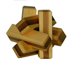 Casse tête en bois Firewood Puzzle Eureka