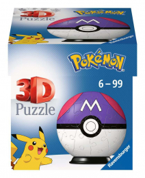 Puzzle 3D Ball - Master Ball Pokémon Ravensburger