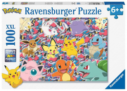 Puzzle 100 pièces XXL - Prêt pour la bataille ! Pokémon Ravensburger