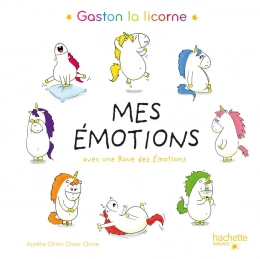 Gaston la licorne, mes émotions - Avec une roue des émotions