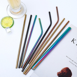 Paille à l'unité sostraw courbée