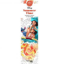 Summer time Disney - 50 marque-pages à colorier Hachette