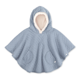 Poncho de voyage bébé Stone 9-36 mois matelassé & teddy – Bemini