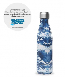 Bouteille Isotherme - 500ml - Ocean Deep - Qwetch