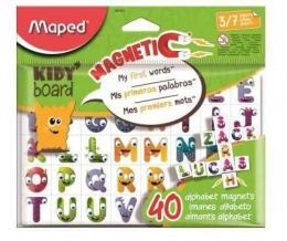 Alphabet magnets - Kidy board manétique - Maped