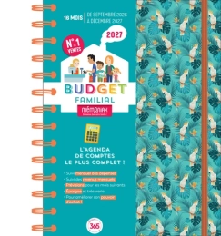 Budget familial Mémoniak, sept. 2026 à déc. 2027 - Editions 365