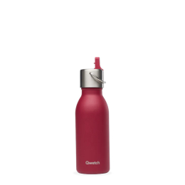 Qwetch Bouteille isotherme inox kids matt grenat 350ml – Qwetch