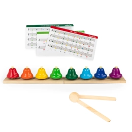 8 clochettes musicales Les Popipop Moulin Roty