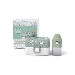 PACK complet Tresor vert Raccoon – Coffret repas enfant nomade Monbento