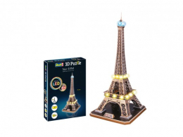 Puzzle 3D Tour Eiffel LED Revell