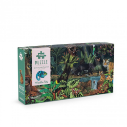 Puzzle Dans la forêt tropicale (350 pièces) Moulin Roty