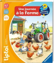 Jeu éducatif électronique - tiptoi® Une journée à la ferme Livre interactif Ravensburger