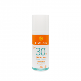 Crème solaire visage anti-âge BIO SPF30 50 ml BIOSOLIS