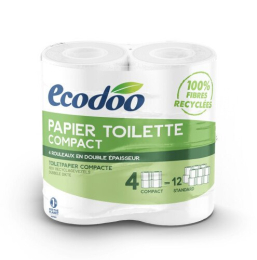 Papier toilette compact recyclé Ecodoo
