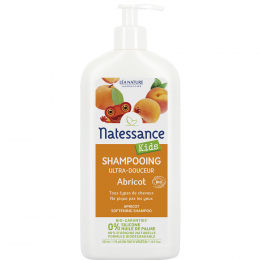 Shampooing kids abricot 500 ml Natessance