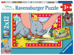 Puzzles 12 pièces Dumbo L'appel de l'aventure Disney Ravensburger