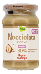 Pâte à tartiner Bianca noisettes BIO - 250g - Nocciolata