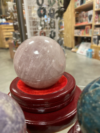 Sphere quartz Rose AA 10cm