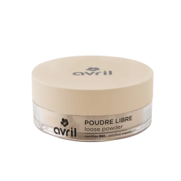Poudre libre rechargeable - Peaux medium à foncées 15 gr – Certifiée bio – Avril