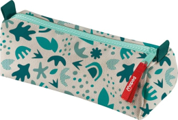 Maped - Trousse Smiling Planet - Trousse Scolaire en Tissu 100% Recyclé - 100% Polyester - Cordelette Easy Zip - 22cm de Longueur, Idéal pour Fournitures Scolaires
