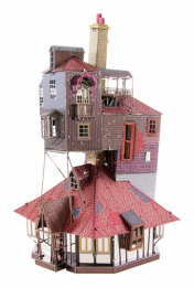 Metal Earth - Harry Potter The Burrow coloré  Puzzle 3D métalique