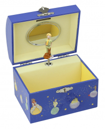 Tirelire à Musique Le Petit Prince© Etoiles - Bleu - Figurine Petit Prince Trousselier
