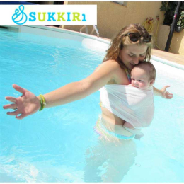 Porte-bébé Sling - SUKKIRI - Blanc
